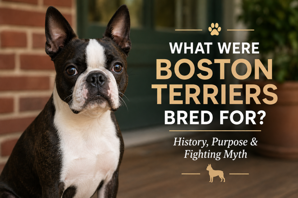 Boston Terrier showing the classic American Gentleman look the breed was bred for